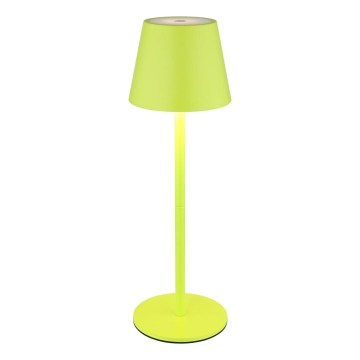 Globo - Lampe de table d'extérieur LED dimmable à commande tactile rechargeable 3 en 1 LED/3W/5V 3000/4000/5000K IP54 1800 mAh verte