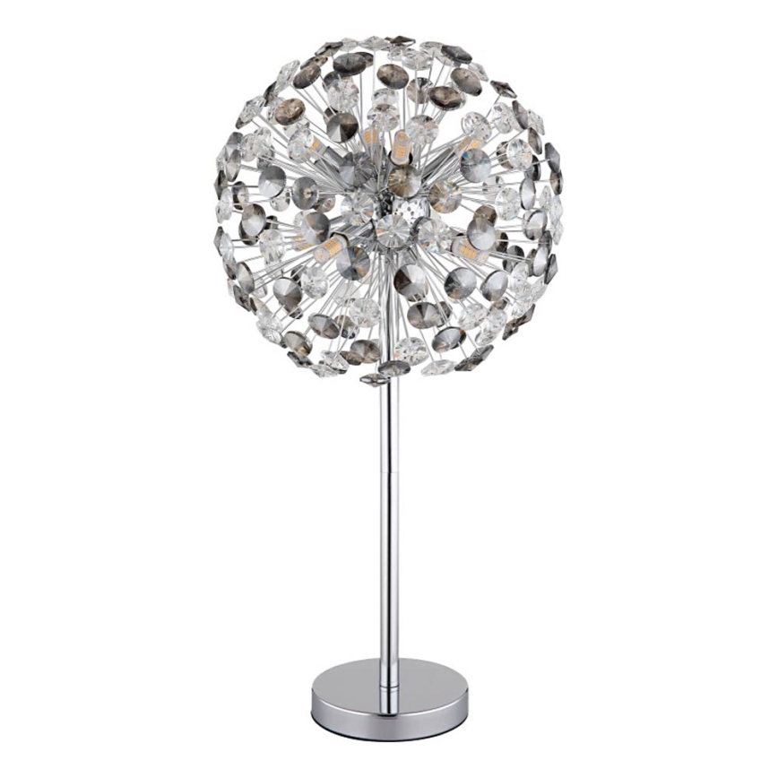 Globo - Lampe de table LED 8xG9/3,5W/230V chrome brillant
