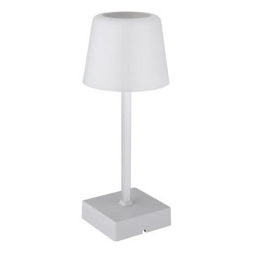 Globo - Lampe de table tactile à intensité variable LED/2W/5V 3000/4500/6500K 800 mAh argent
