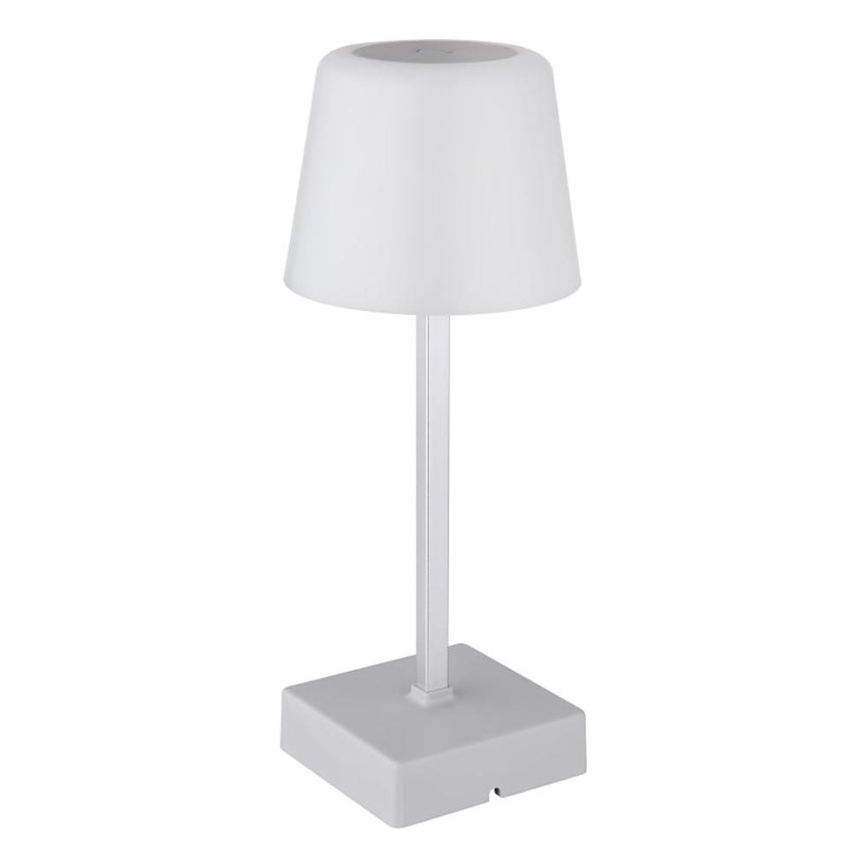 Globo - Lampe de table tactile à intensité variable LED/2W/5V 3000/4500/6500K 800 mAh argent