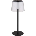 Globo - Lampe de table tactile d'extérieur à intensité variable LED/1,8W/5V IP44 1800 mAh noir/clair