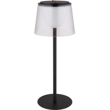 Globo - Lampe de table tactile d'extérieur à intensité variable LED/1,8W/5V IP44 1800 mAh noir/clair