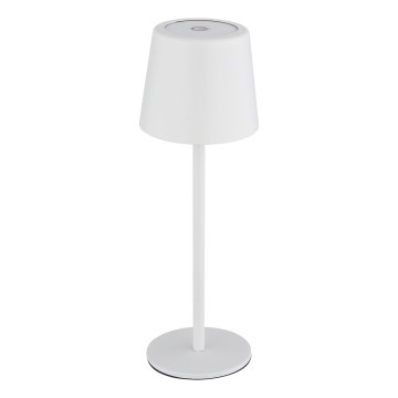 Globo - Lampe de table tactile extérieure à intensité variable LED/2W/5V 3000/4000/6000K 2200 mAh IP44 blanc