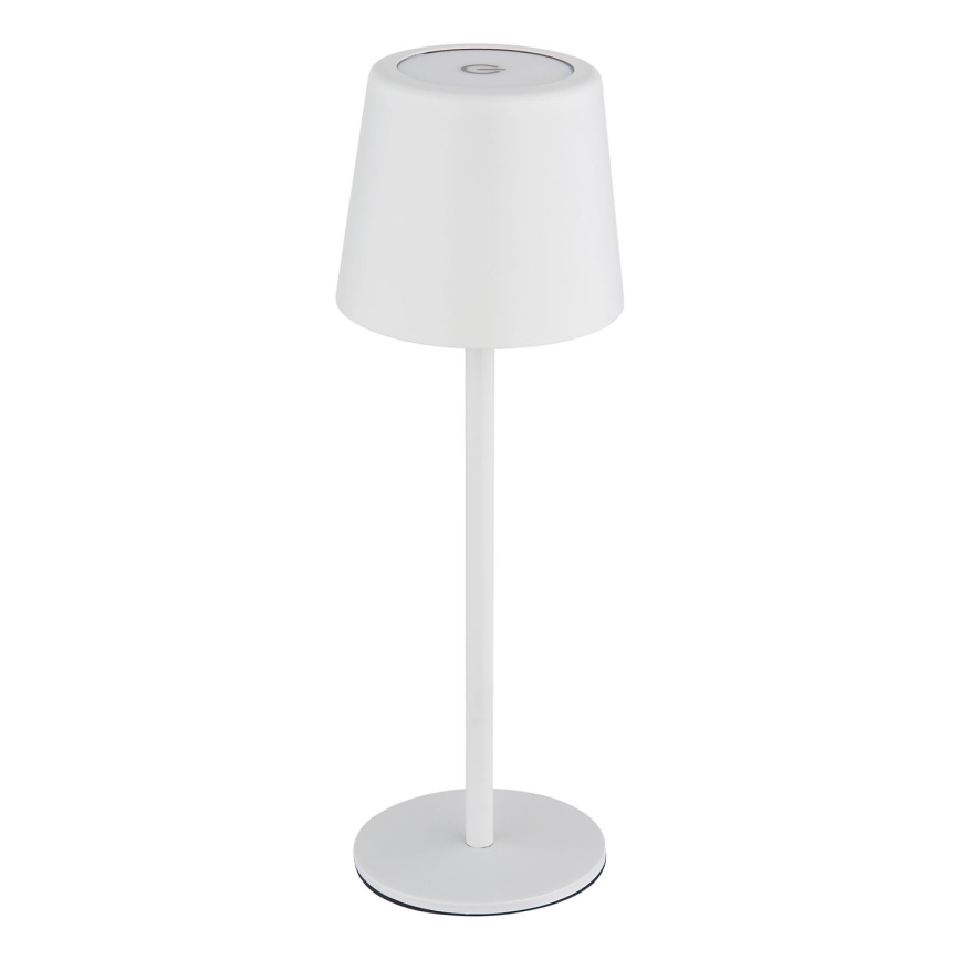 Globo - Lampe de table tactile extérieure à intensité variable LED/2W/5V 3000/4000/6000K 2200 mAh IP44 blanc