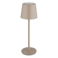 Globo - Lampe de table tactile extérieure à intensité variable LED/2W/5V 3000/4000/6000K 2200 mAh IP44 crème