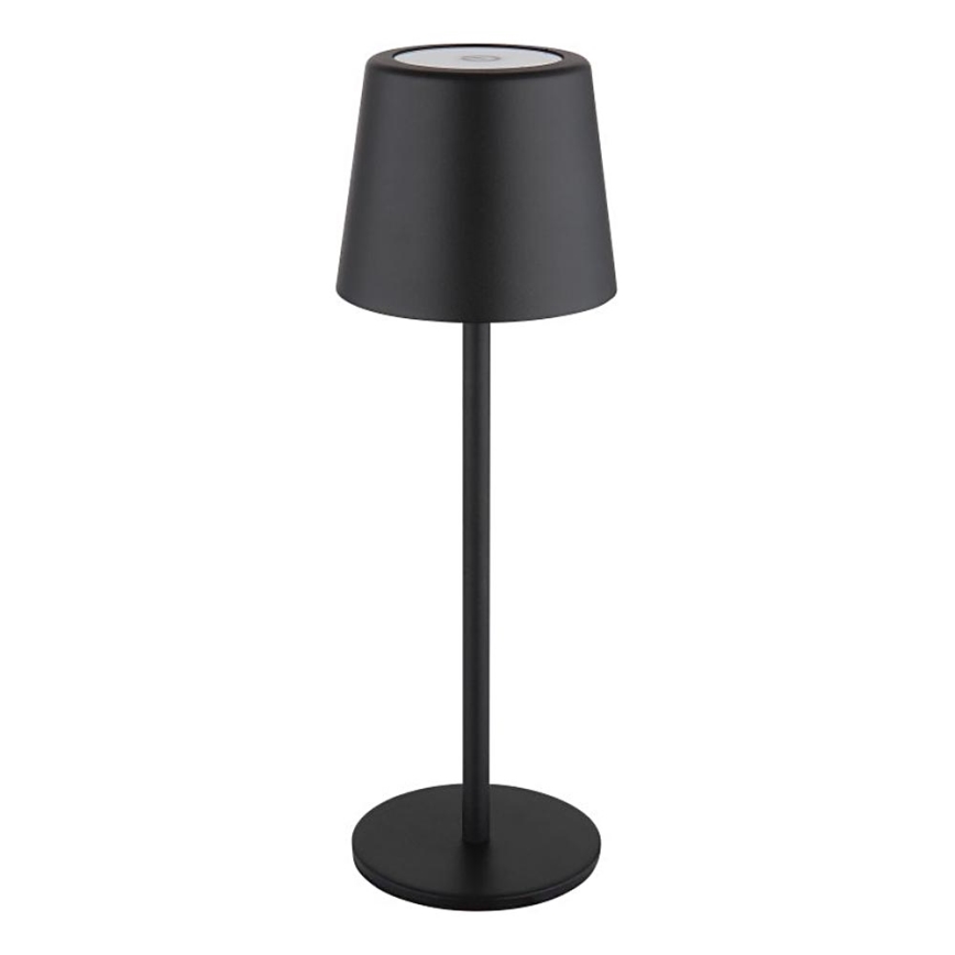 Globo - Lampe de table tactile extérieure à intensité variable LED/2W/5V 3000/4000/6000K 2200 mAh IP44 noir