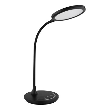 Globo - Lampe de table tactile flexible à intensité variable LED/12W/230V 3000/4000/6500K CRI 90 noir