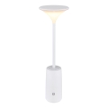 Globo - Lampe de table tactile rechargeable et à intensité variable LED/1,2W/3,7V 3000K 1500mAh blanc