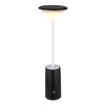 Globo - Lampe de table tactile rechargeable et à intensité variable LED/1,2W/3,7V 3000K 1500mAh noir