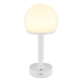 Globo - Lampe de table tactile rechargeable et à intensité variable LED/2,5W/5V 1800mAh 2800K blanc