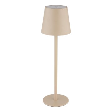 Globo - Lampe d'extérieur à intensité variable LED/3W/3,7V IP44 1800 mAh USB beige