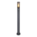 Globo - Lampe extérieure avec détecteur 1xE27/15W/230V IP44 110 cm noir