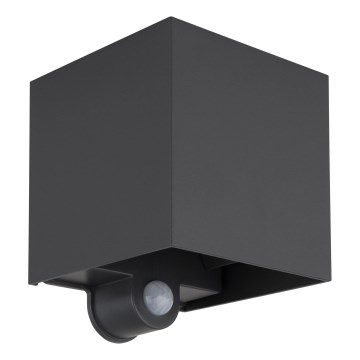 Globo - LED-Außenwandleuchte mit Sensor 2xLED/3W/230V IP54