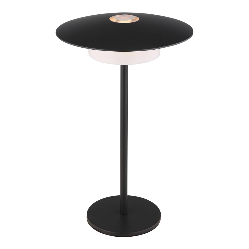 Globo - LED da esterno ricaricabile touch lampada da tavolo LED/3W/3,7V 1800/2700/3000K IP44 1800 mAh nero