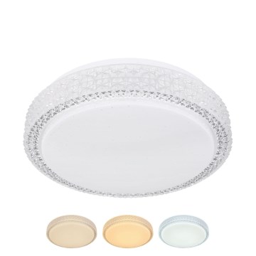 Globo - LED Deckenleuchte LED/12W/230V 2700/4200/6500K Ø 30 cm
