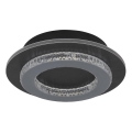 Globo - LED-Deckenleuchte LED/12W/230V 3000/4000/6500K Ø 20 cm anthrazit