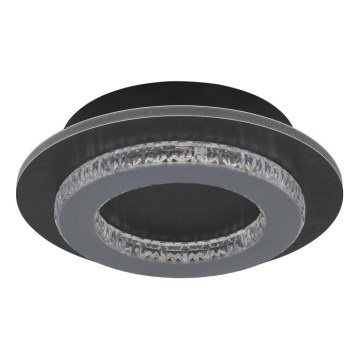 Globo - LED-Deckenleuchte LED/12W/230V 3000/4000/6500K Ø 20 cm anthrazit