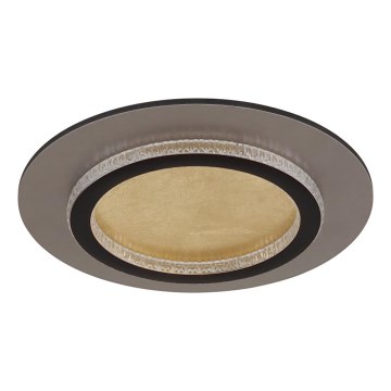 Globo - LED-Deckenleuchte LED/24W/230V 3000/4000/6500K Ø 35 cm schwarz