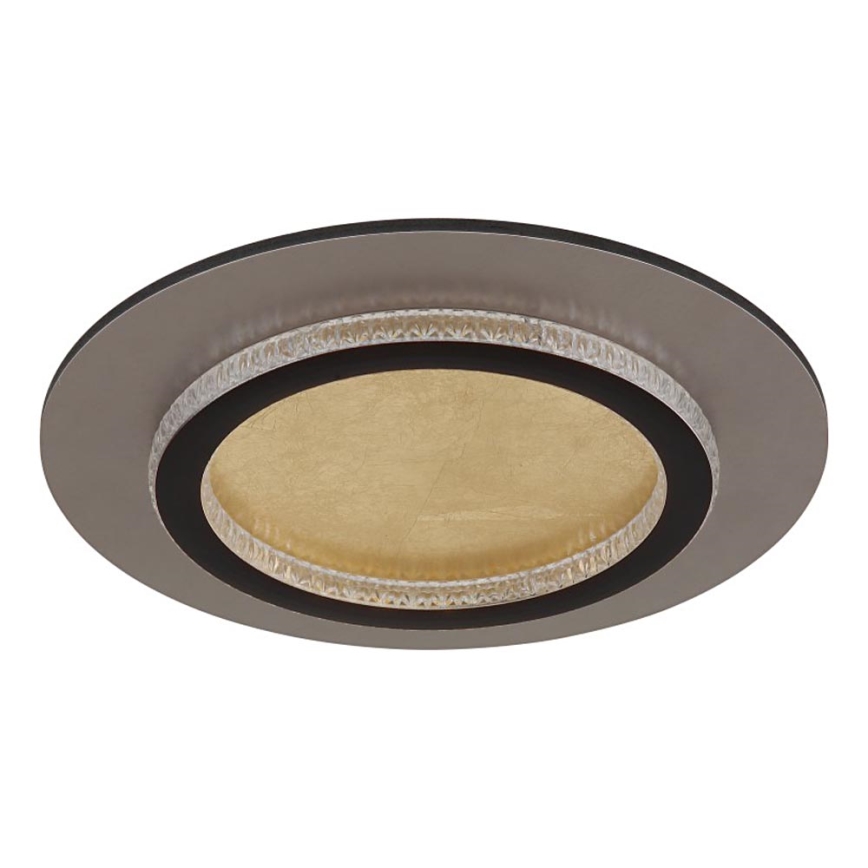Globo - LED-Deckenleuchte LED/24W/230V 3000/4000/6500K Ø 35 cm schwarz