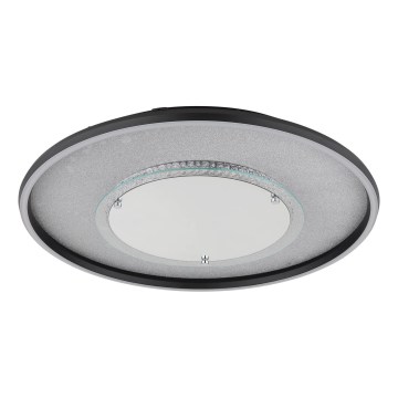 Globo - LED-Deckenleuchte LED/40W/230V 3000/4000/6000K Ø 51,5 cm schwarz