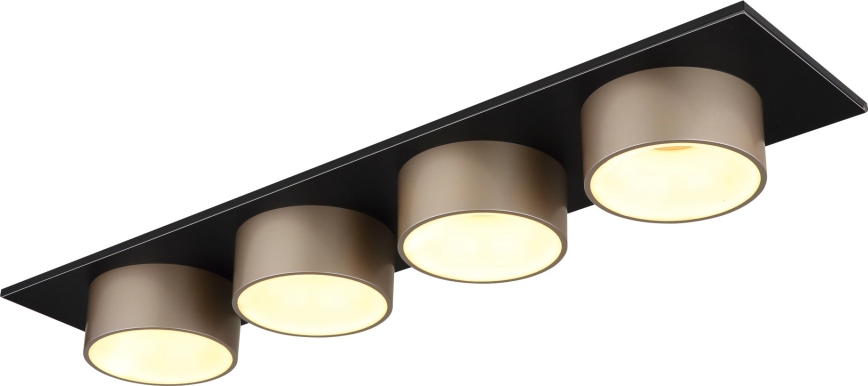 Globo - LED-Deckenleuchte LED/40W/230V 3000K 86x20 cm beige