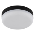 Globo - LED-Deckenleuchte LED/8W/230V 4000K d 12 cm schwarz