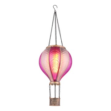Globo - LED Decorazione solare a ciondolo 20xLED/0,5W/3V IP44 mongolfiera