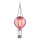 Globo - LED Decorazione solare a ciondolo 20xLED/0,5W/3V IP44 mongolfiera