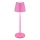 Globo - LED-dimmbar, mit Touch-Steuerung, wiederaufladbare Outdoor-Tischlampe 3in1 LED/3W/5V 3000/4000/5000K IP54 1800 mAh rosa