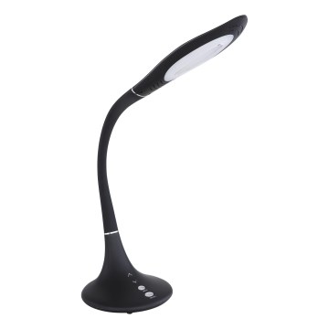 Globo - LED-dimmbare, berührungsgesteuerte, flexible Schreibtischlampe LED/9W/230V 3000/4000/6500K schwarz