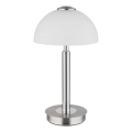 Globo - LED-dimmbare Touch-Tischlampe LED/7W/230V 3000K mattchrom