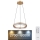 Globo - LED Dimmerabile cristallo lampadario su filo LED/36W/230V 2700K-6000K + telecomando