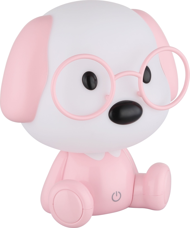Globo - LED Dimmerabile ricaricabile per bambini notte piccola lampada LED/1W/5V 500 mAh rosa