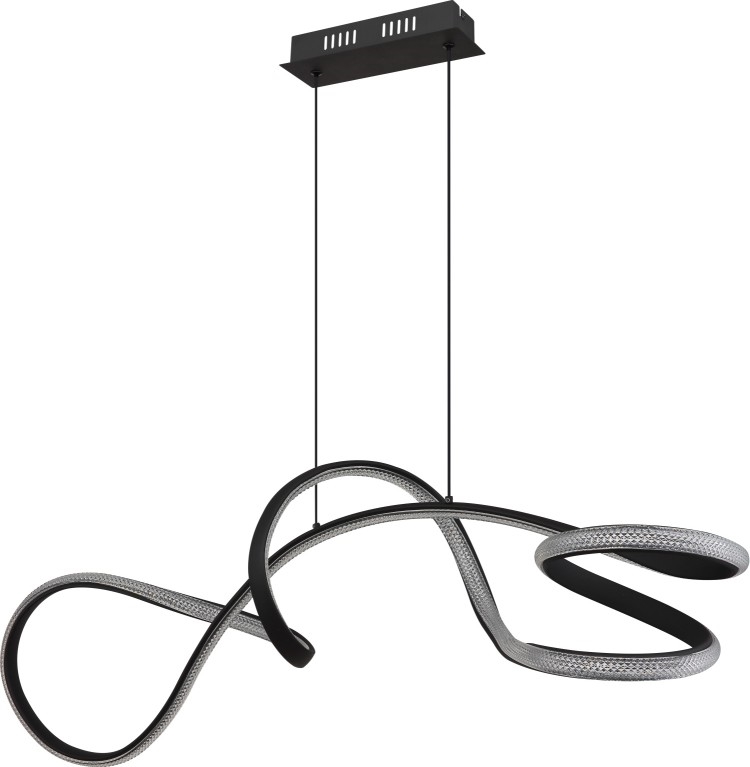 Globo - LED-Hängeleuchte LED/40W/230V schwarz