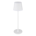 Globo - LED Lampada da tavolo touch ricaricabile e dimmerabile LED/4,6W/230V 1800 mAh USB IP54 bianco