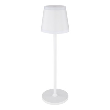 Globo - LED Lampada da tavolo touch ricaricabile e dimmerabile LED/4,6W/230V 1800 mAh USB IP54 bianco