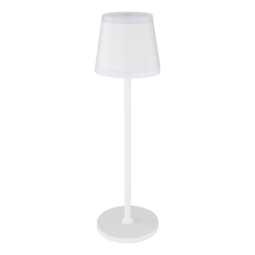 Globo - LED Lampada da tavolo touch ricaricabile e dimmerabile LED/4,6W/230V 1800 mAh USB IP54 bianco