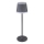 Globo - LED Lampada da tavolo touch ricaricabile e dimmerabile LED/4,6W/3,7V 3000K 1800mAh grigio IP54