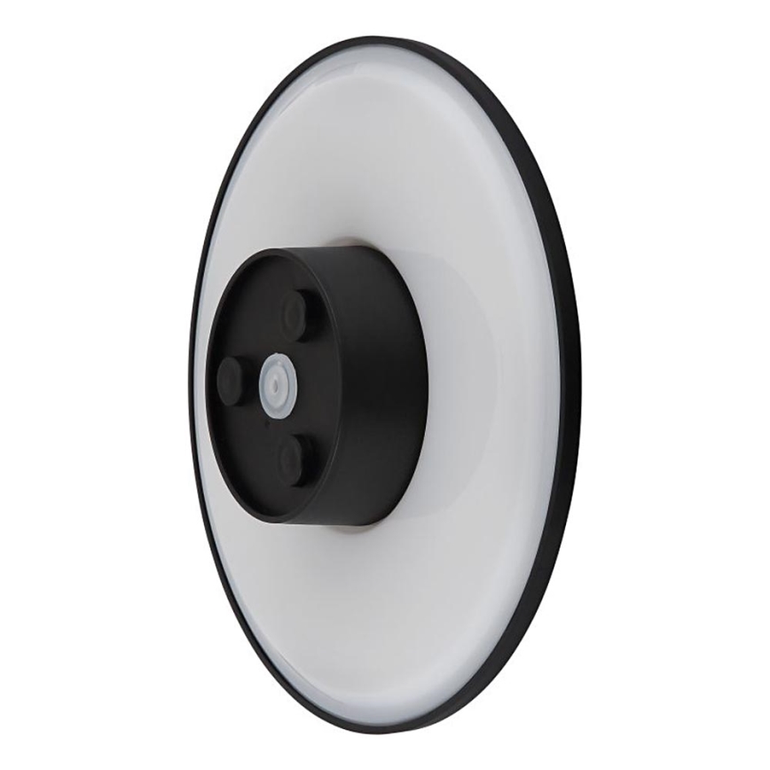 Globo - LED-Outdoor-Wandleuchte LED/15W/230V 3000/4000/6000K d 25,2 cm IP44 schwarz