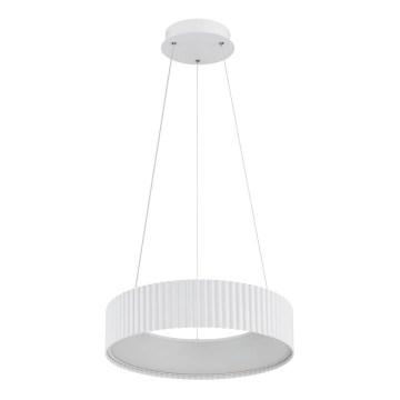 Globo - LED-Pendelleuchte an Kabel LED/45W/230V 2700/4000/6000K Ø 46 cm weiß