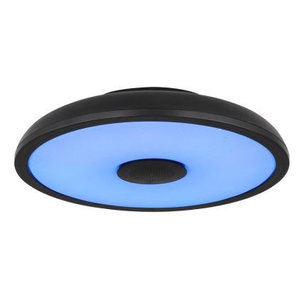 Globo - Dimmbare LED-RGBW-Badezimmerleuchte mit Lautsprecher LED/18W/230V 3000-6500K IP44 + Fernbedienung