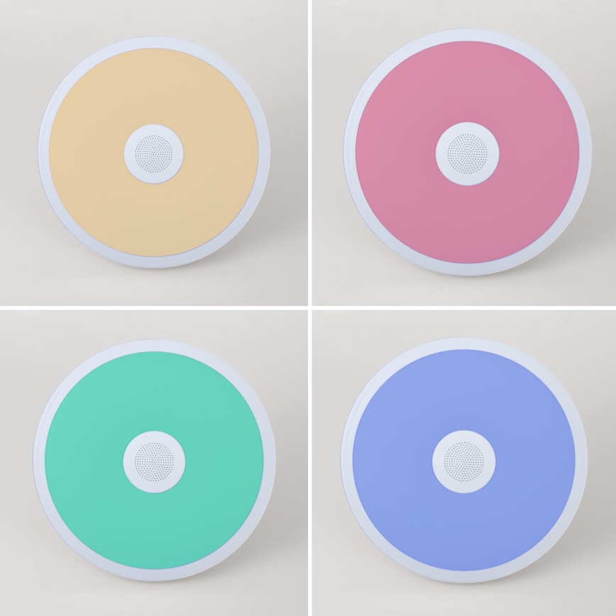 Globo - LED RGBW Lampada da bagno dimmerabile con altoparlante LED/18W/230V 3000-6500K IP44 + telecomando