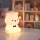 Globo - LED RGBW dimmerabile luce notturna ricaricabile per bambini LED/1W/5V 1200 mAh orsetto