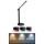 Globo - LED RGBW Lampada da tavolo touch dimmerabile LED/5W/230V + LED/2W 2700K/4000K/6500K nero