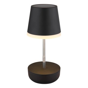 Globo - LED-Solarleuchte 10xLED/0,06W/3V IP44 schwarz