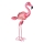 Globo - LED-Solarleuchte LED/3V IP44 300 mAh, Flamingo-Design