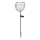 Globo - LED-Solarleuchte LED/3V IP44 300 mAh Silbernes Herz