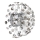 Globo - LED-Wandleuchte 6xG9/3,5W/230V glänzendes Chrom