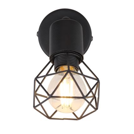Globo - LED-Wandstrahler 1xE14/6W/230V schwarz