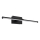Globo - LED wiederaufladbare Bildleuchte LED/3,5W/5V 40 cm 3600 mAh schwarz